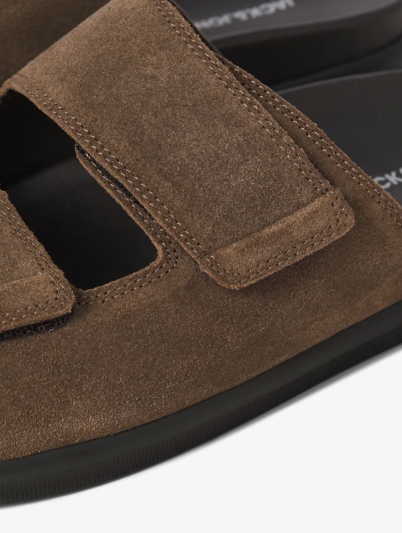 Sandalias Jack & Jones SUDE SANDAL PLAZA TAUPE