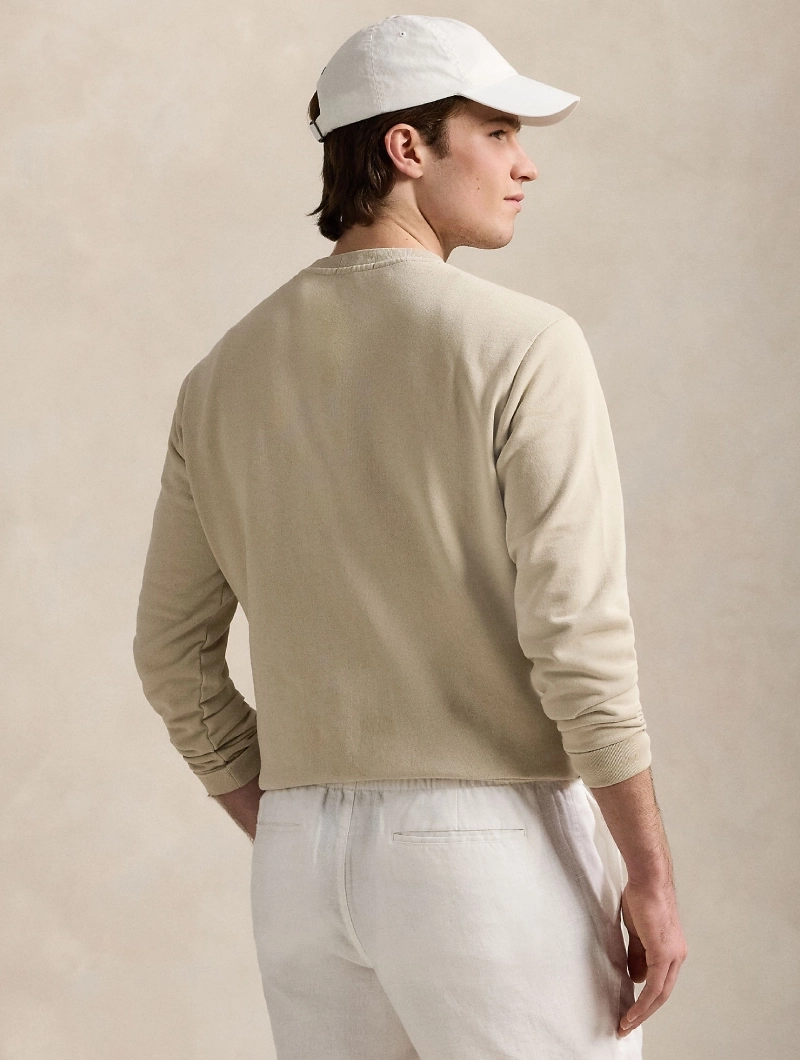Sudadera Polo Ralph Lauren beige