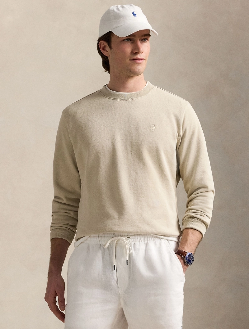 Sudadera Polo Ralph Lauren beige