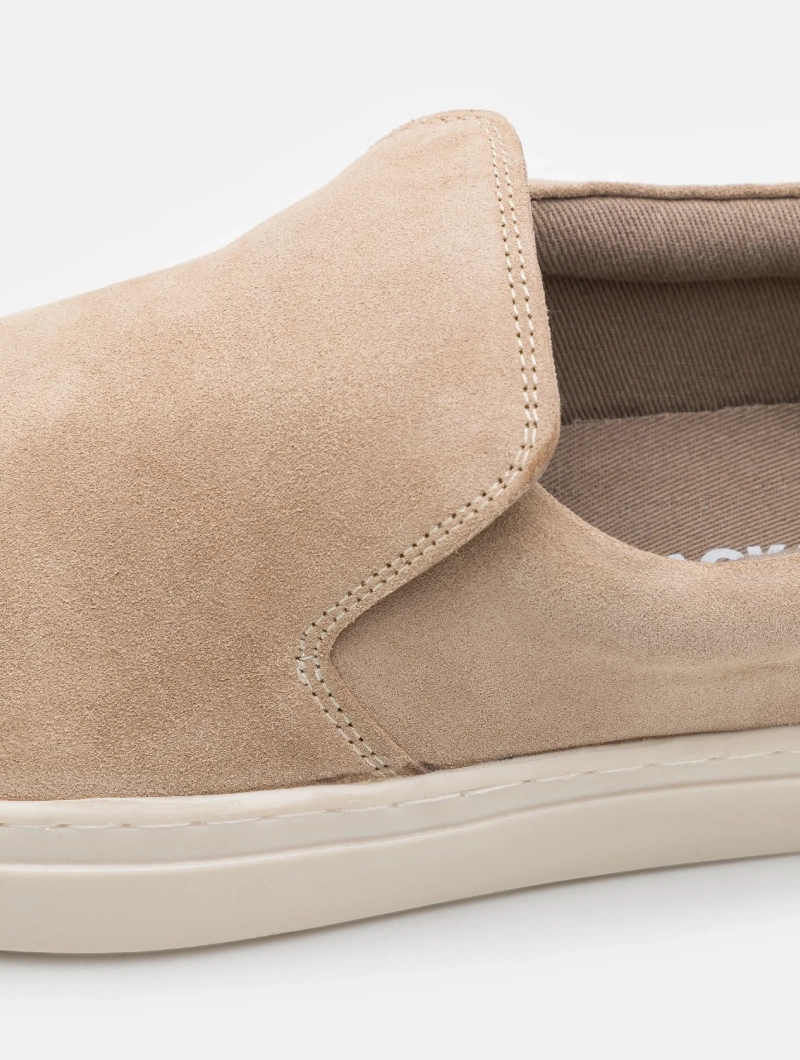 Zapatillas Jack & Jones SUEDE LOAFTER SN PLAZA TAUPE
