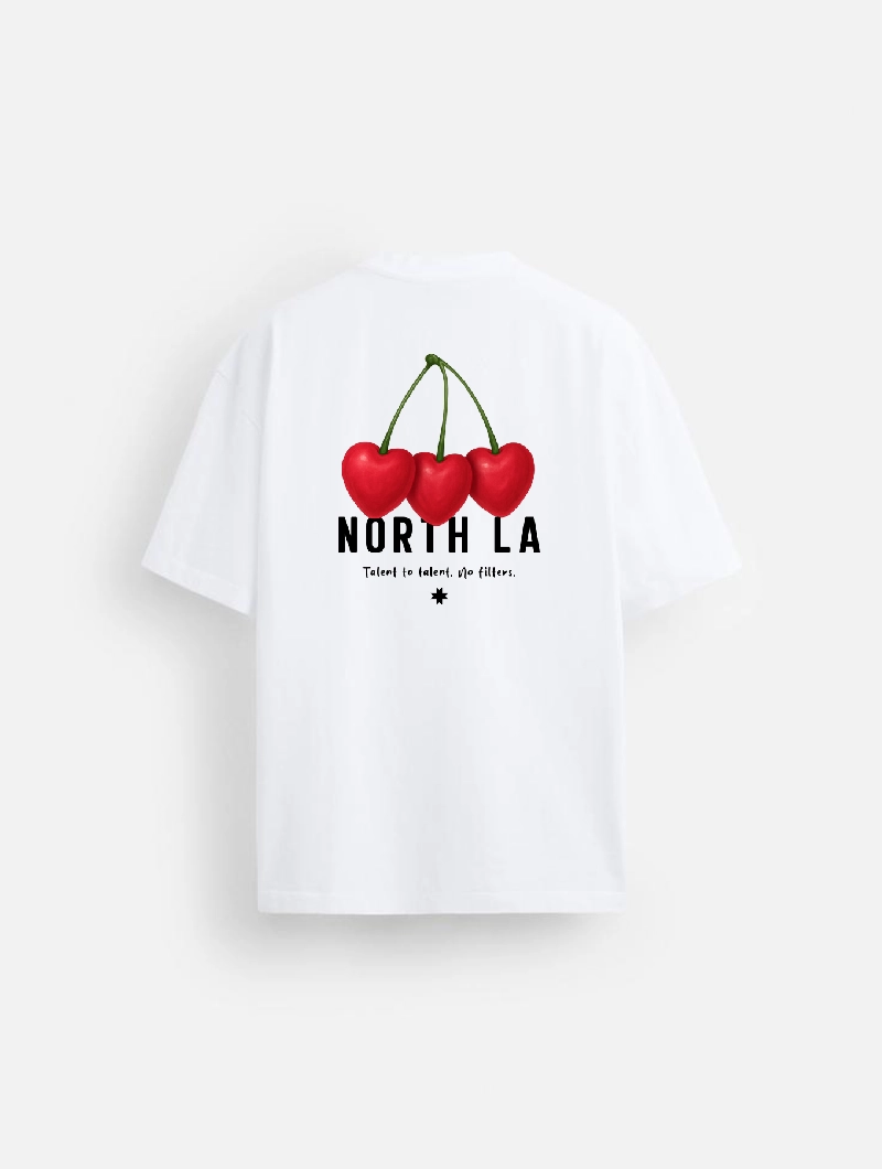Camiseta NORTH LA Cerezas