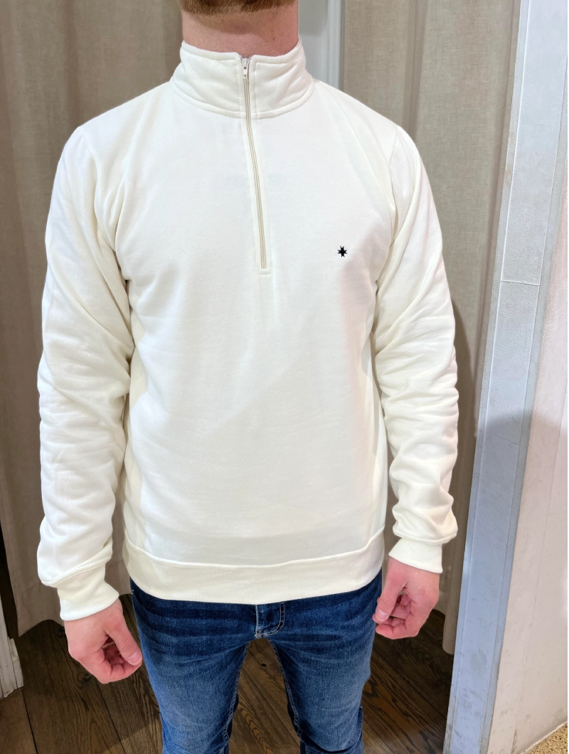 Sudadera Media Cremallera North La / Etichetta