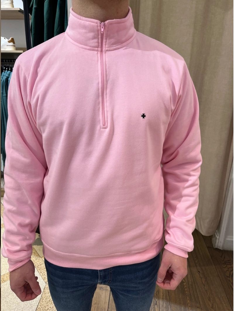 Sudadera Media Cremallera North La / Etichetta