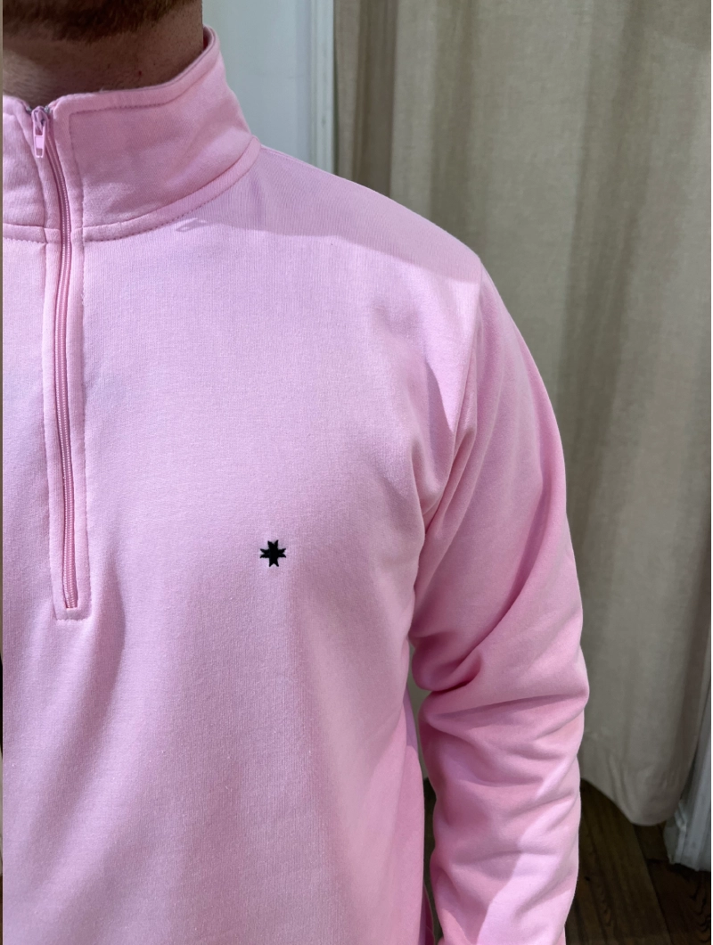 Sudadera Media Cremallera North La / Etichetta