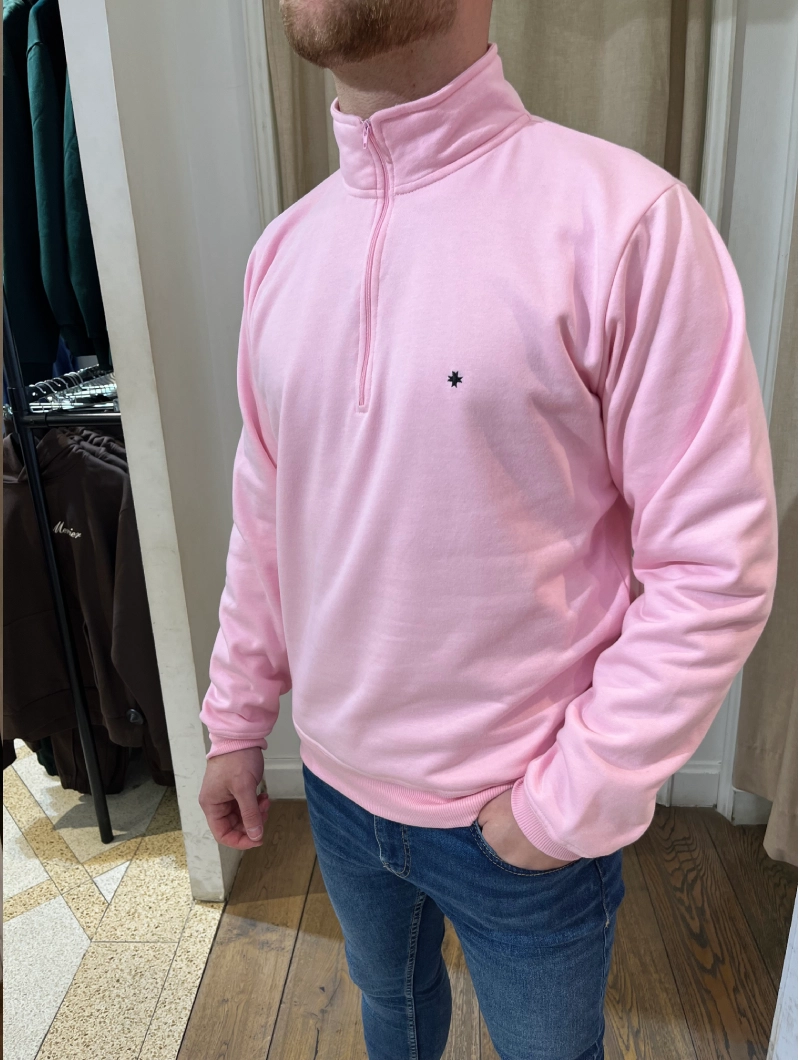 Sudadera Media Cremallera North La / Etichetta