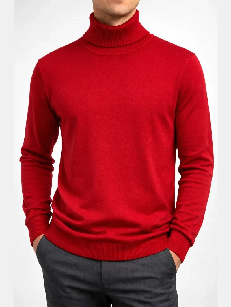 Jersey Cuello Alto Rojo