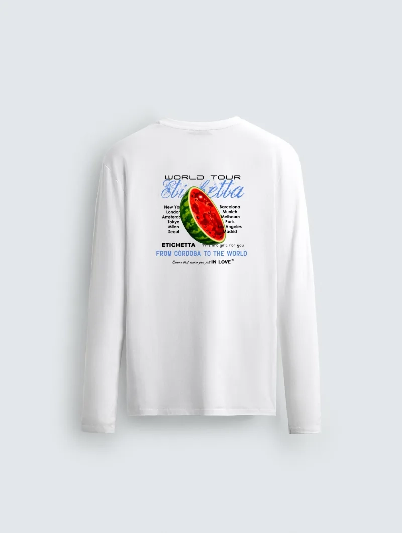 Camiseta Etichetta Watermelon Slim