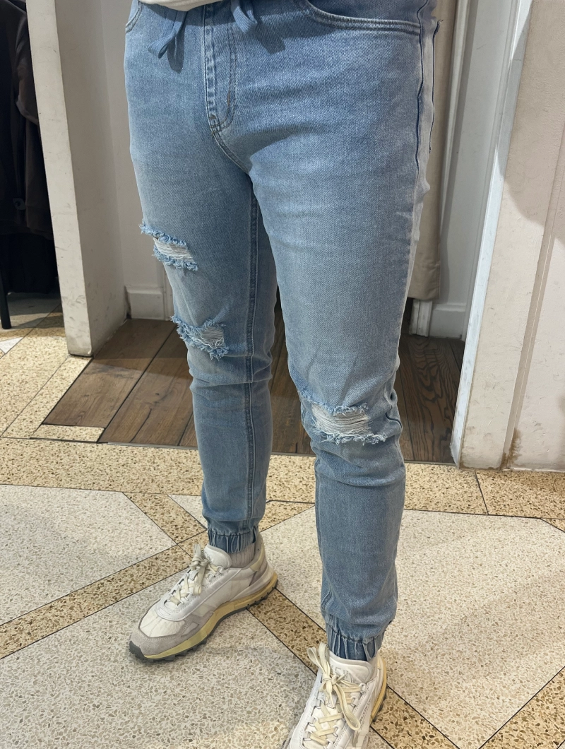 Jogger Vaquero Roto
