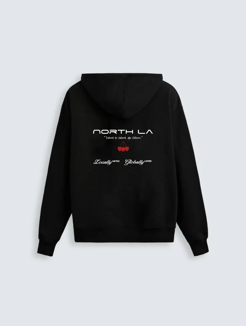Sudadera North Cherry Negra
