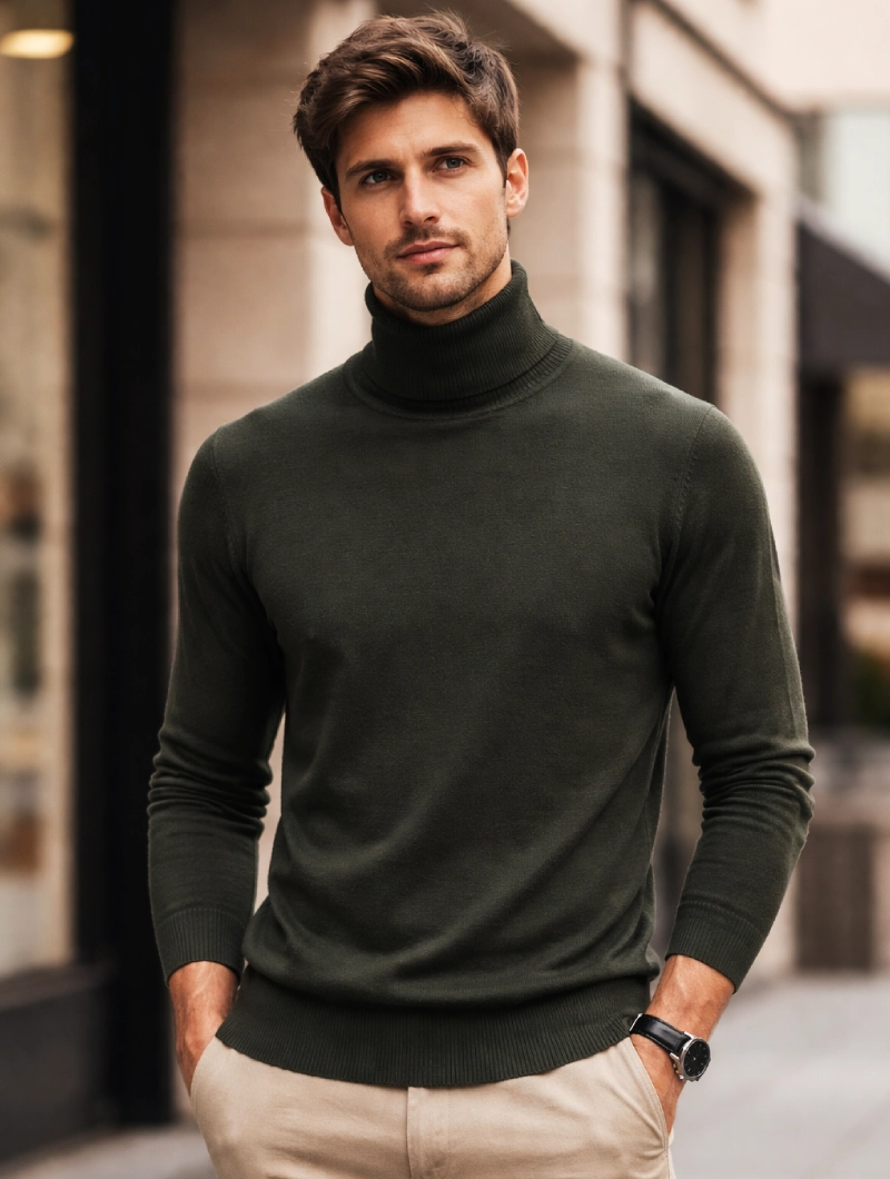 Jersey Cuello Alto Verde
