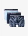 Pack de 3 calzoncillos de algodón elástico Lacoste