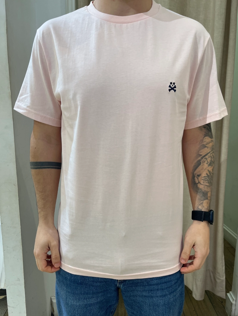 CAMISETA SOULS & BONES ROSA PALO