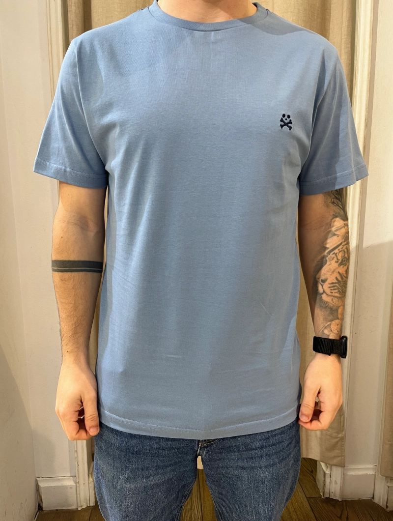 CAMISETA SOULS & BONES AZUL