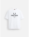 Camiseta North La Greek Regular Blanca