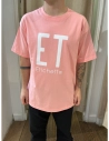 Camiseta ET Rosa Regular