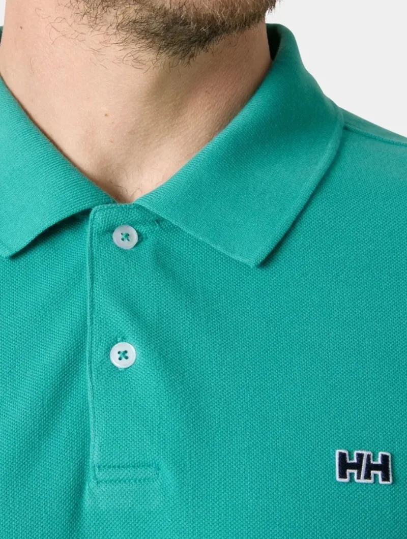 Polo Hudson Helly Hansen Verde Agua