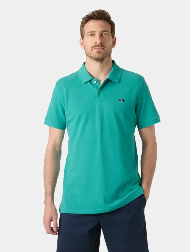 Polo Hudson Helly Hansen Verde Agua