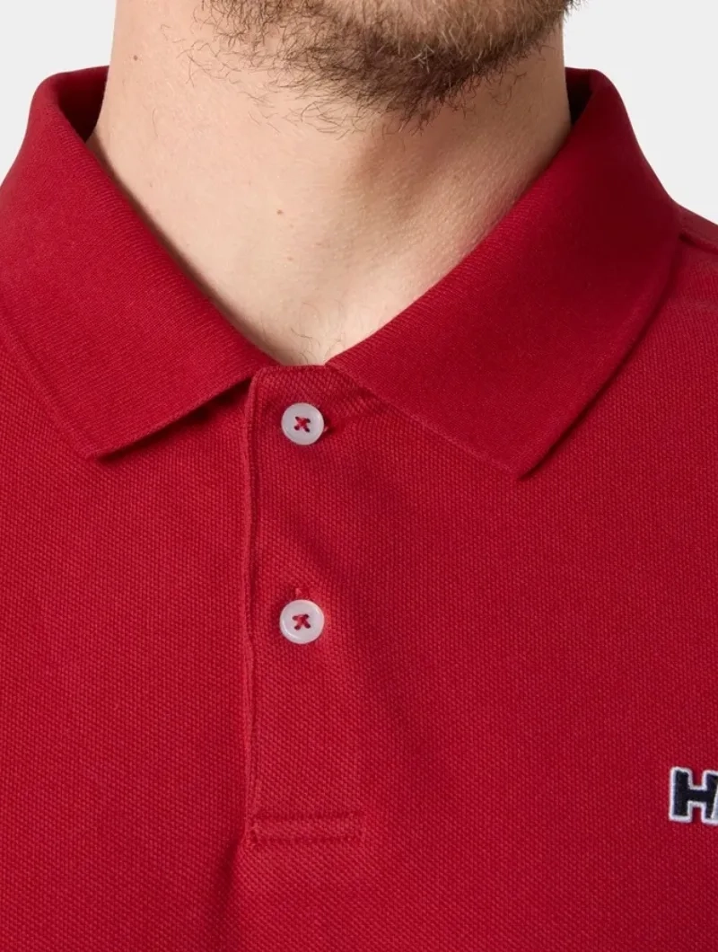Polo Hudson Helly Hansen Rojo