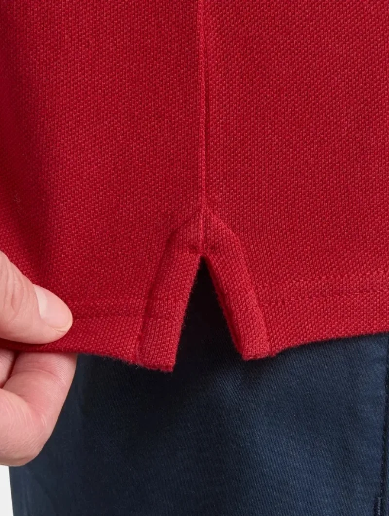 Polo Hudson Helly Hansen Rojo