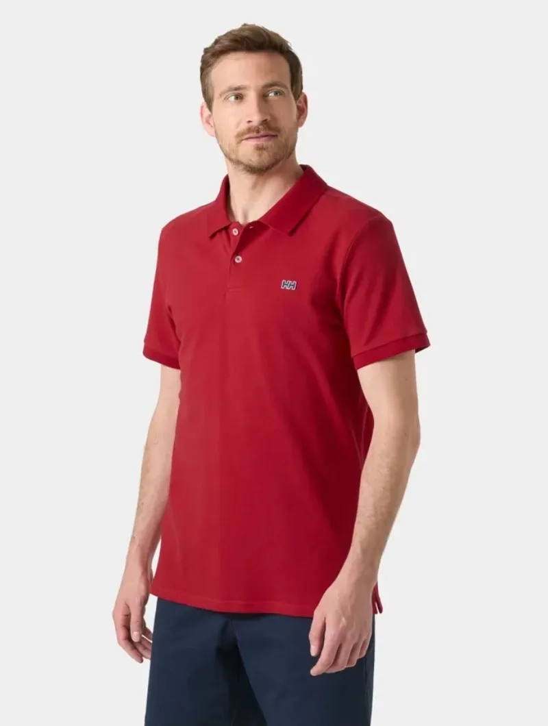 Polo Hudson Helly Hansen Rojo