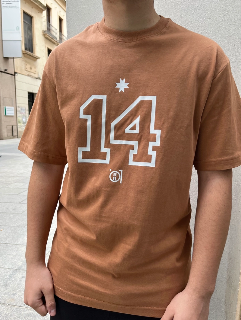 Camiseta North Naranja Over