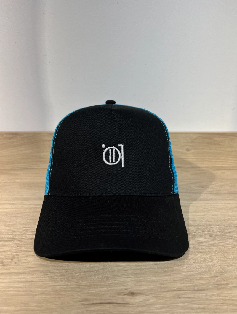 Gorra Etichetta Azul claro