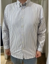 Camisa Rayas Azul North La