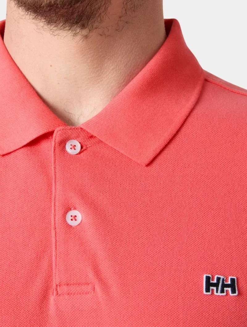 Polo Hudson Helly Hansen Salmón