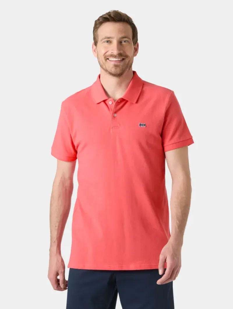Polo Hudson Helly Hansen Salmón