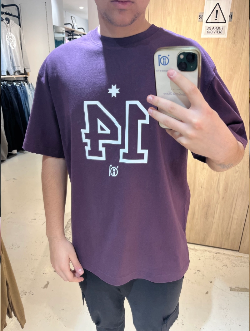 Camiseta North Morada Over