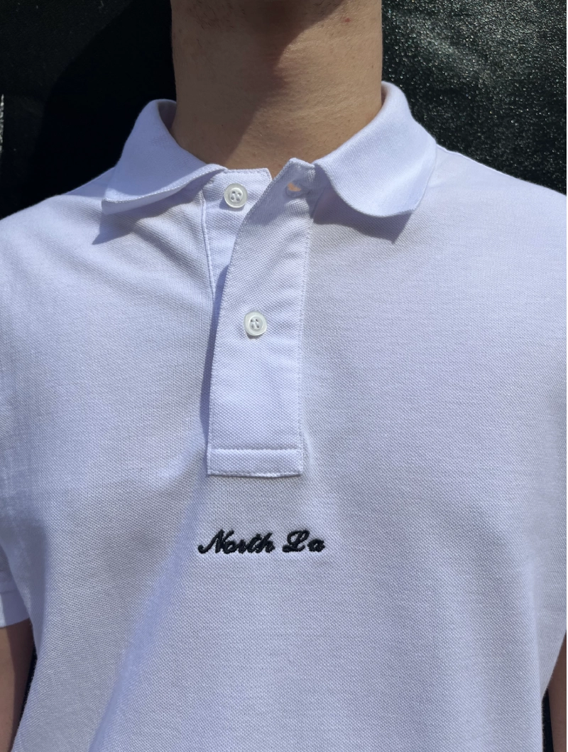 POLO NORTH LA Regular Blanco