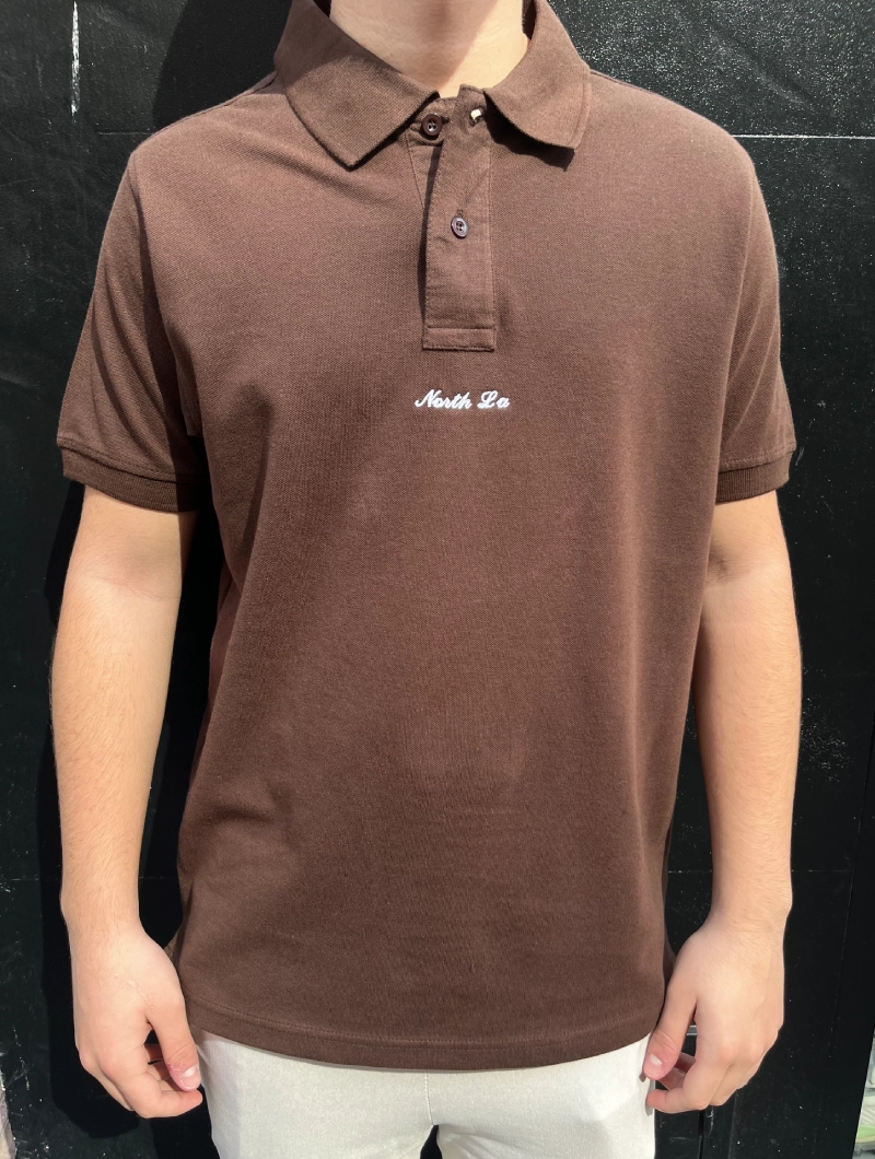POLO NORTH LA Regular Marrón