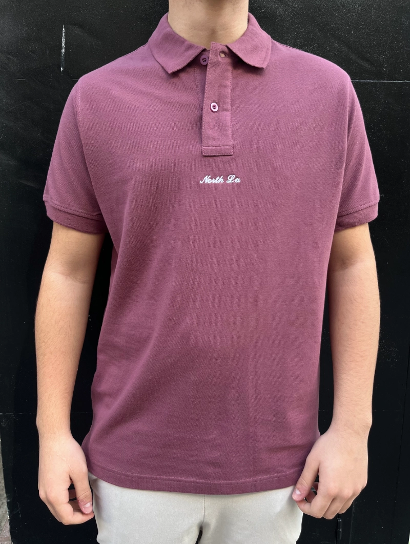 POLO NORTH LA Regular Burdeos