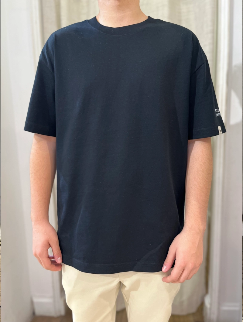 Camiseta ET RELAX FIT NEGRA