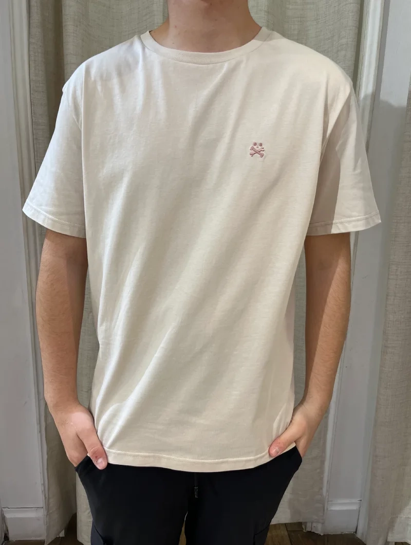 CAMISETA SOULS & BONES BEIGE ATEMPORAL