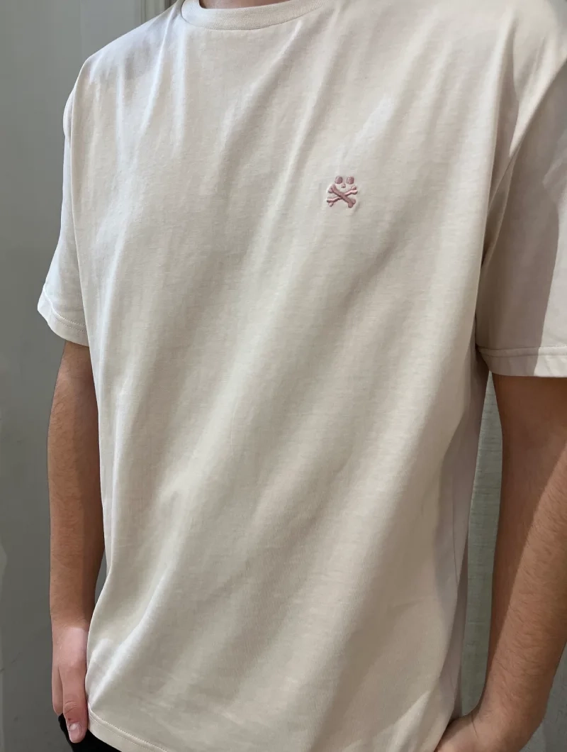 CAMISETA SOULS & BONES BEIGE ATEMPORAL 2