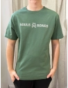 CAMISETA SOULS & BONES LETRAS VERDE