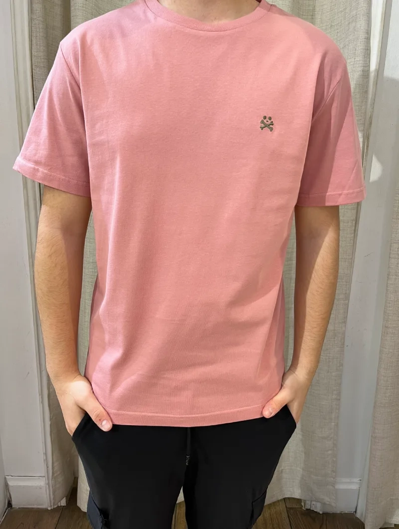 CAMISETA SOULS & BONES ROSA ESPALDA 2