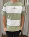 CAMISETA SOULS & BONES RAYAS VERDE