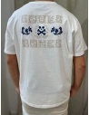 CAMISETA SOULS & BONES BLANCA ESPALDA