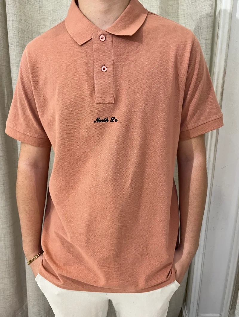 POLO NORTH LA Regular Salmón