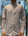 CAMISA SOULS & BONES BURDEOS RAYAS