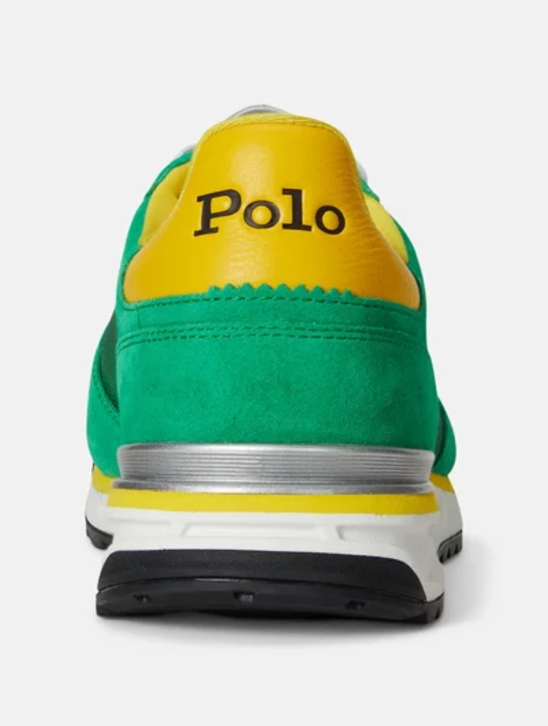 Zapatillas Polo Ralph Lauren VARICK SUEDE & OXFORD SNEAKER GREEN