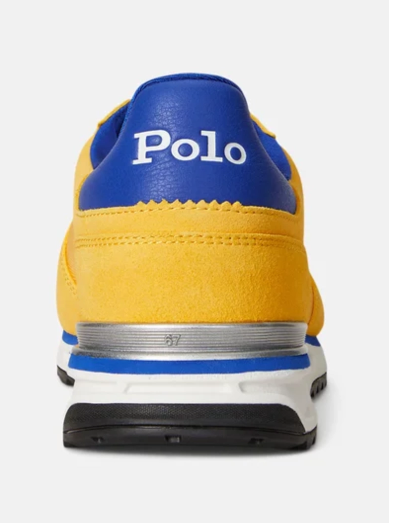 Zapatillas Polo Ralph Lauren VARICK SUEDE & OXFORD SNEAKER GOLD