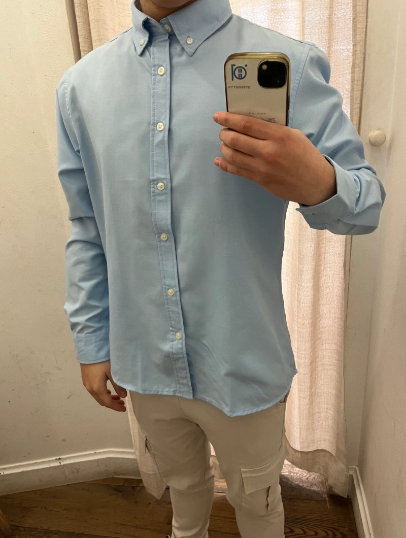 Camisa Esencial Azul