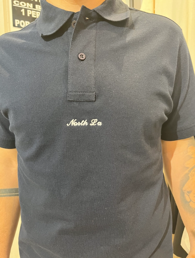 POLO NORTH LA REGULAR AZUL MARINO