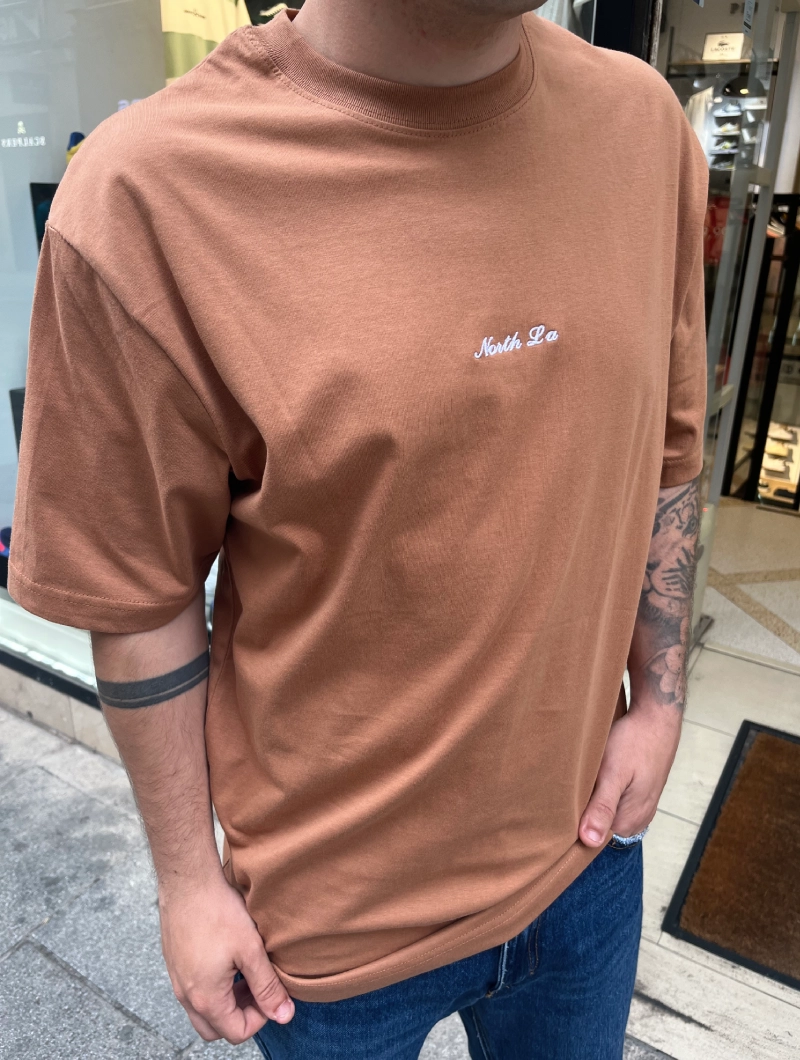 CAMISETA OVER NORTH LA NARANJA 2