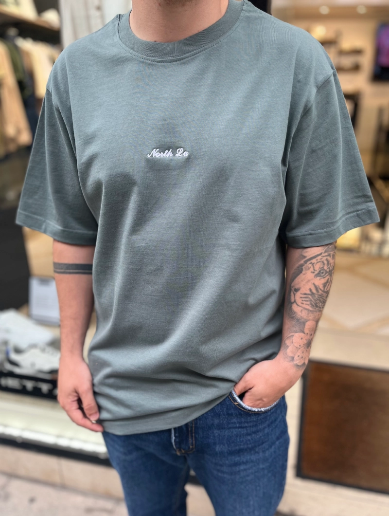 CAMISETA OVER NORTH LA VERDE