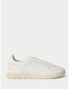 Zapatillas Polo Ralph Lauren VARICK SUEDE & OXFORD SNEAKER WHITE
