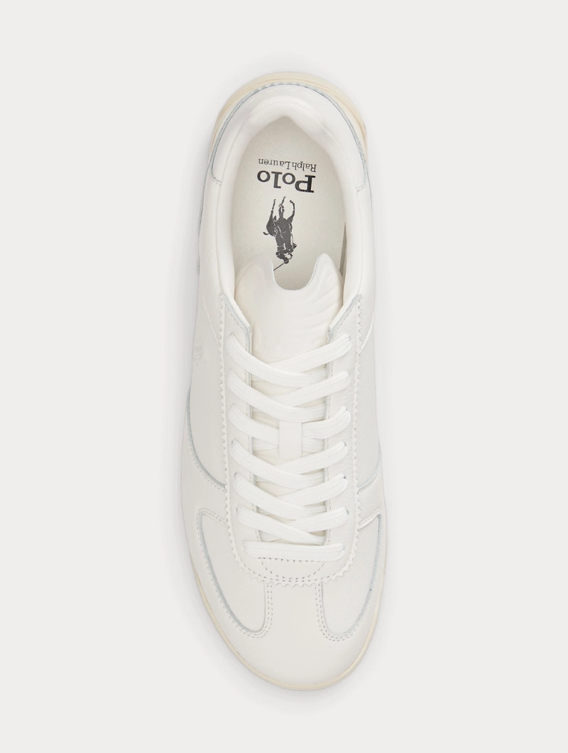 Zapatillas Polo Ralph Lauren VARICK SUEDE & OXFORD SNEAKER WHITE